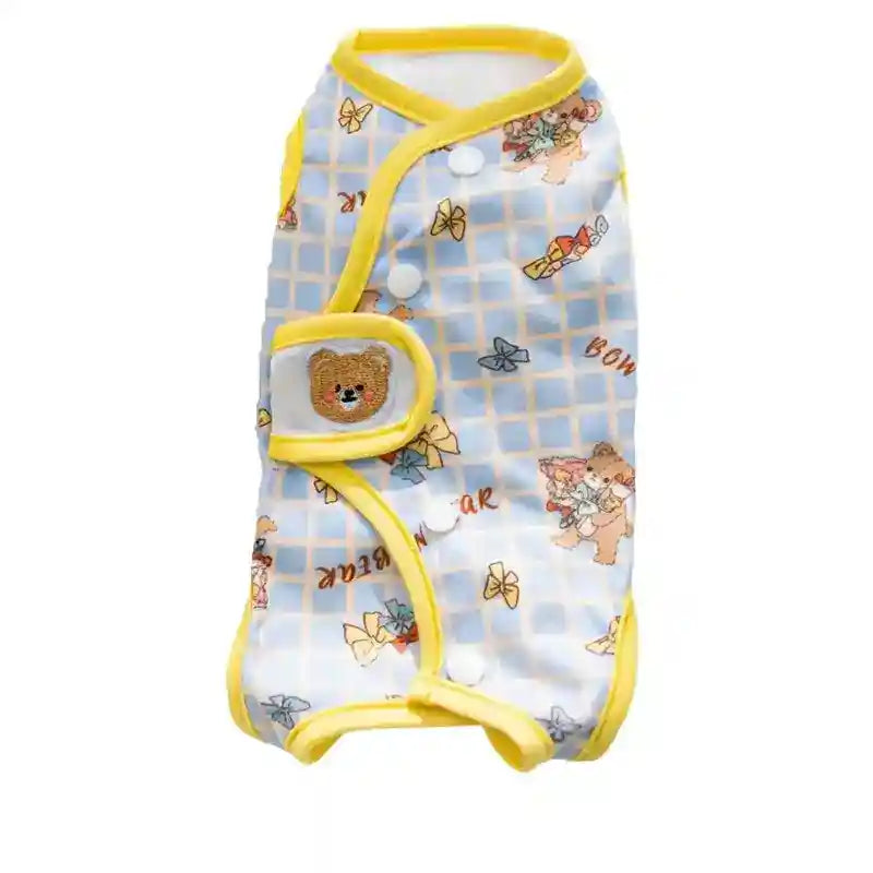 Tutina Cani Gatti Protettiva - Orsetto Coniglietto Post by Dog Moda