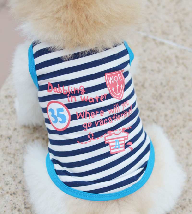 T-Shirt mit Hund und Zwergspitz „Happy Sailor“