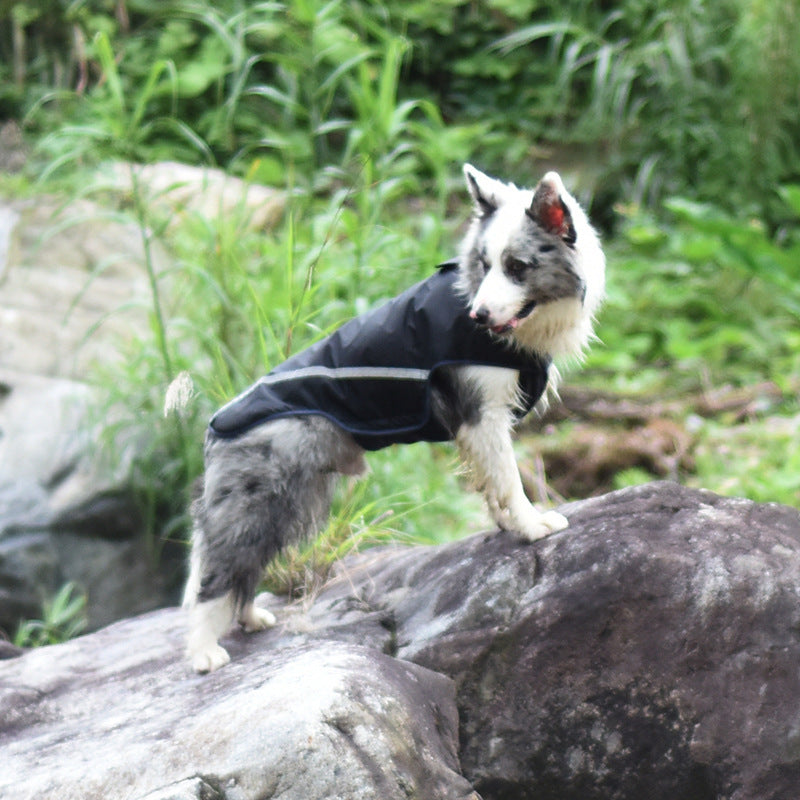 Imperméable anti-pluie pour chiens – Manteau réfléchissant et léger