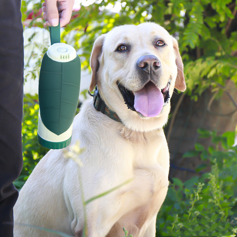 "ZooGalaxy" Double Reservoir Travel Dog Water Bottle