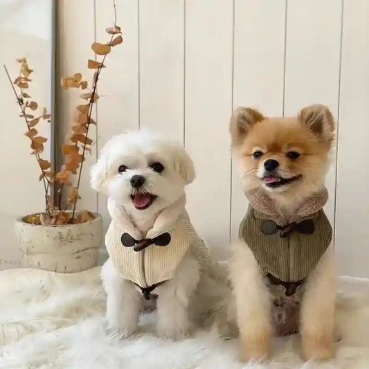 Cappotto Cani Montgomery Pile - Smanicato Colletto Alto by Dog Moda