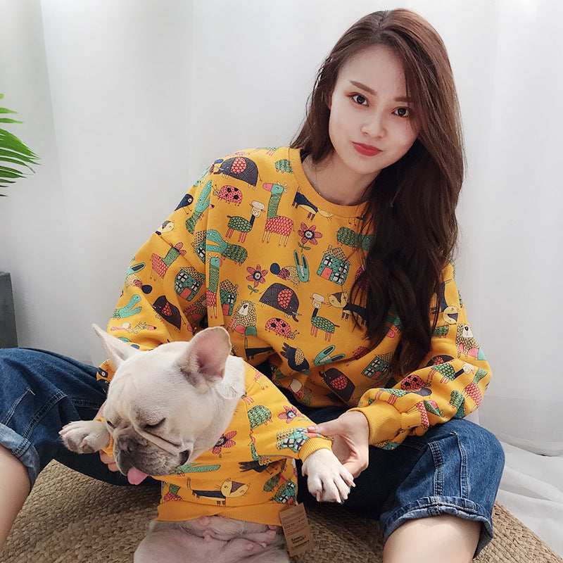 Animal Dream Matching Dog Hoodie – Style and Comfort for You and Your Four-Legged Friend