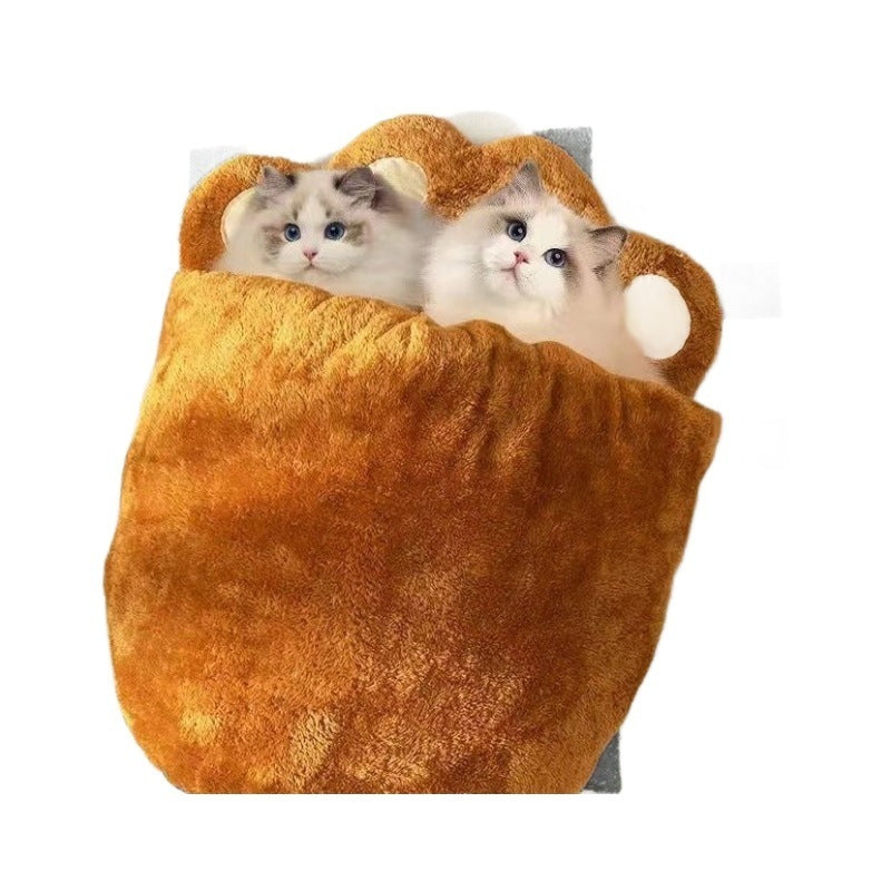 Paw Shaped Dog and Cat Sleeping Bag – Comfort and Style for Your Four-Legged Friend