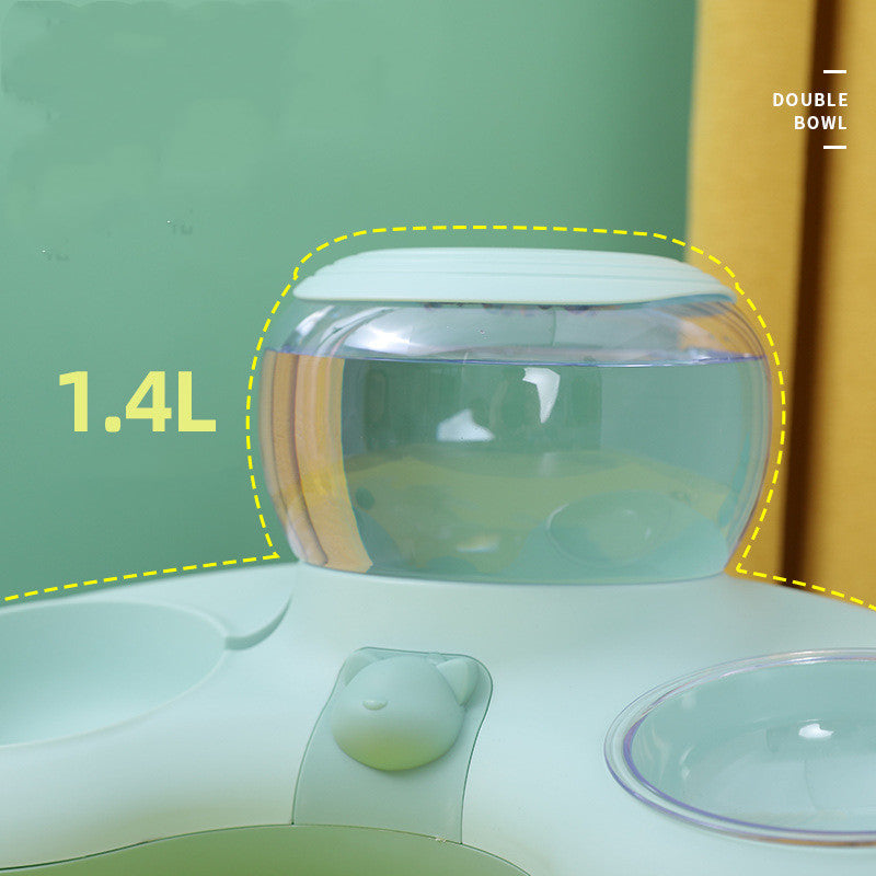 Double bowl for small dogs and cats - Cheepet