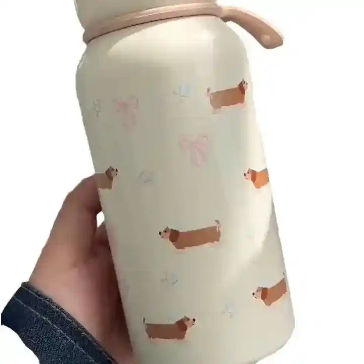 Borraccia Termica Bassotto 400ml in Acciaio Inox 304 by Dog Moda