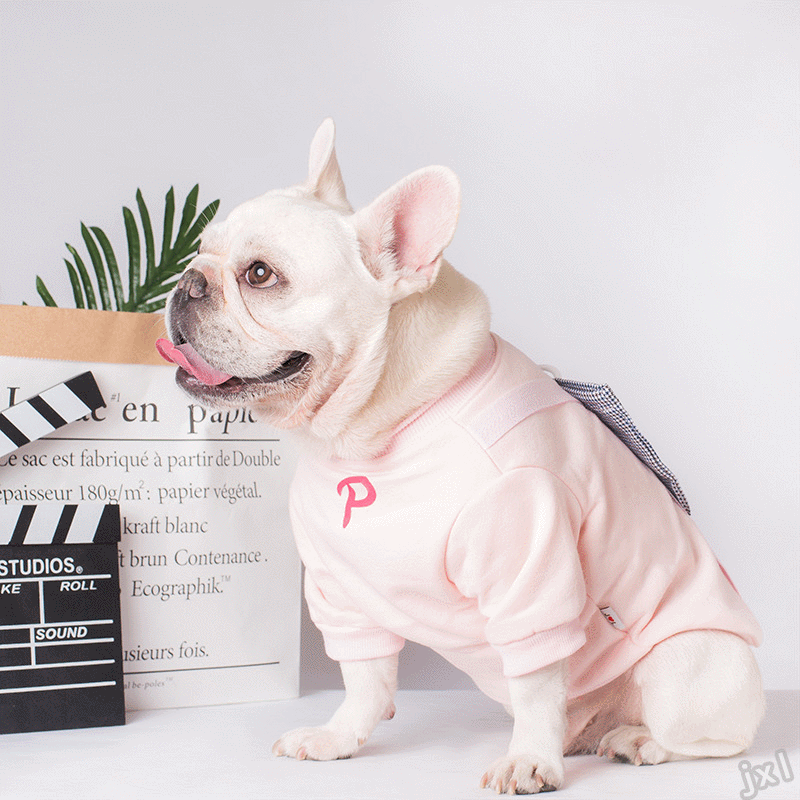 Sudadera para perros Beach Fiocchetto - Algodón casual con bolsillos