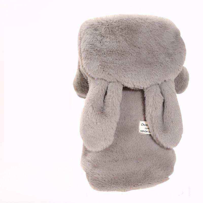 Abrigo Acolchado 4 Patas para Perros - Con/Sin Capucha