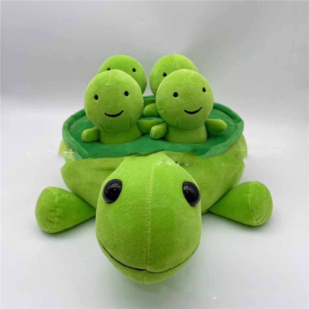 Dog Toy "Turtle" - Plush Turtle with Small Interactive