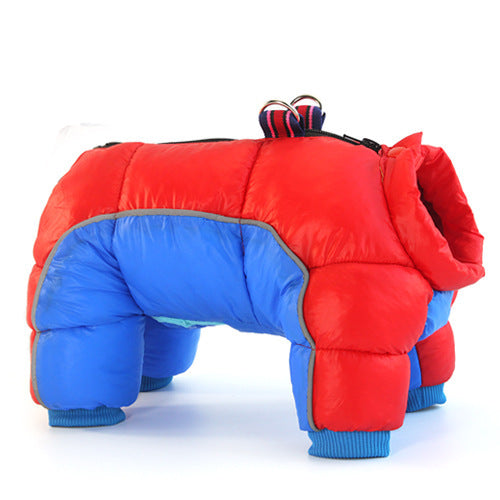 Piumino Imbottito con Quattro Zampe Impermeabile - Modello Snow - Dog Moda