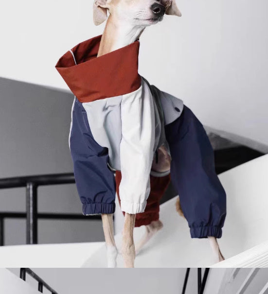 Neptune 4-Legged Dog Raincoat - Windproof Raincoat