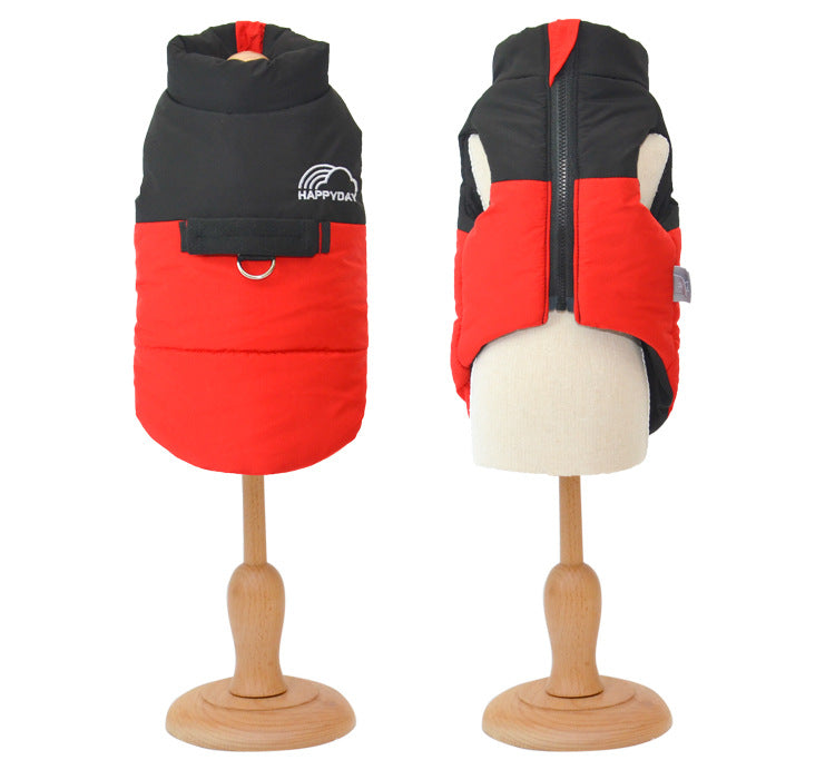 Abrigo Impermeable para Perros HappyDay - Acolchado de Invierno