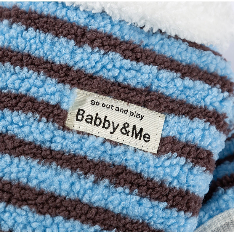 Tepore Striped Fleece Sweater for Dogs and Cats