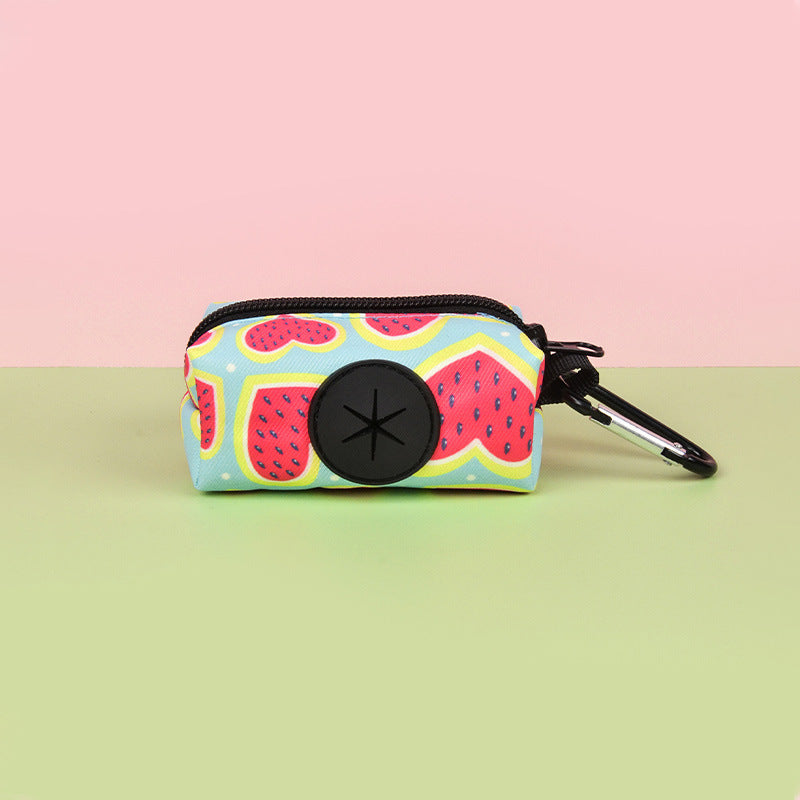 Portasacchetti Igienici per Cani con Zip e Moschettone