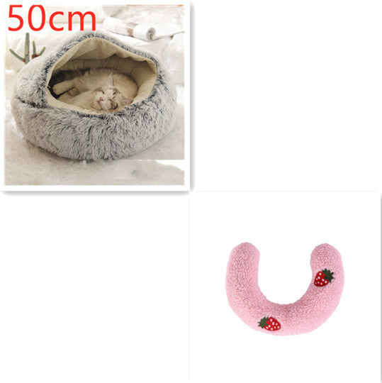 Cuccia Avvolgente "Comfort Ciambella" in Pile con Copertina - Dog Moda