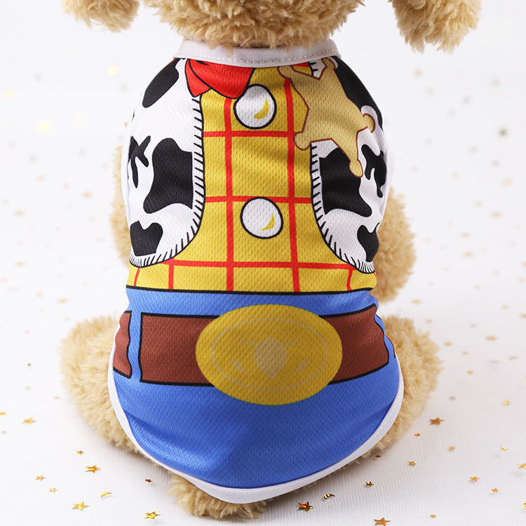 "Little Teddy" Sleeveless Dog Shirt