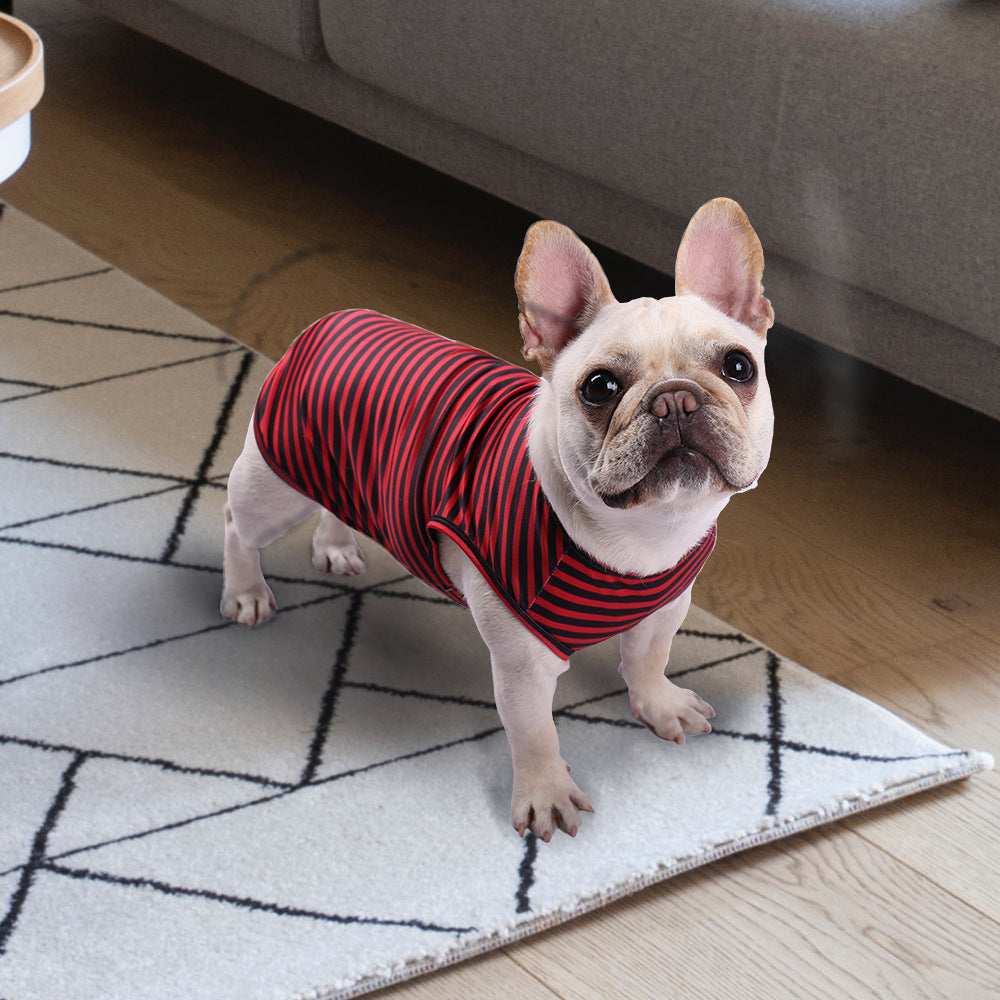 Striped Dog Shirt "Portofino"