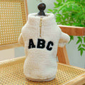 Maglia in Pile "ABC Cozy" per Cani - Calore e Stile nei Mesi Freddi - Dog Moda