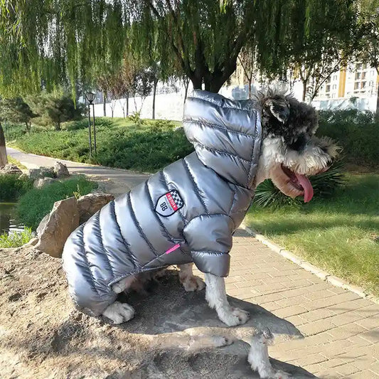 Cappotto Impermeabile Cani 4 Zampe Graffiti con Cappuccio by null