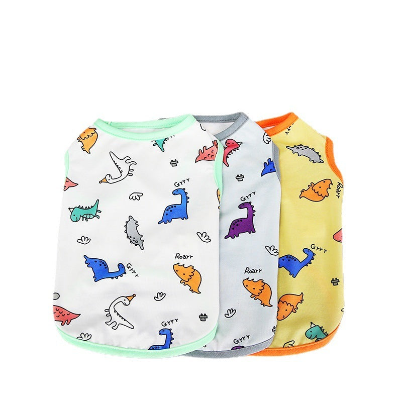 „DinoStyle“ Hundepullover – Bunte Dinosaurier und weicher Stoff
