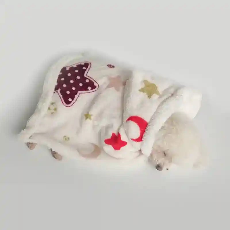 Pijama Manta para Perros y Gatos con Capucha Estrellitas