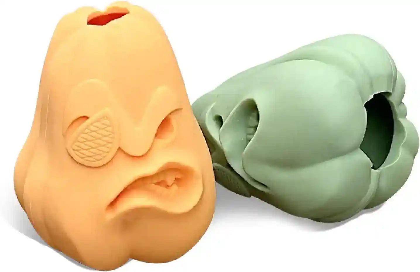 犬用シリコンペペローネおもちゃ - 耐久性スナックディスペンサー