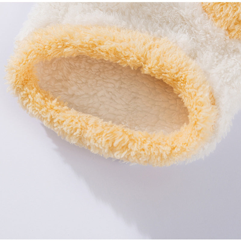 Koala Sweater for Dogs and Cats - White with Peach Details