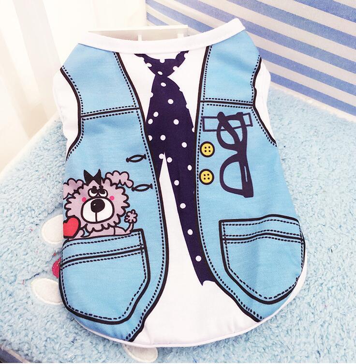 "Little Teddy" Sleeveless Dog Shirt