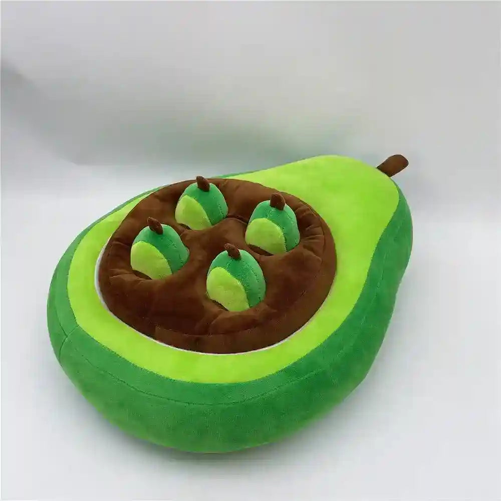 アボカドおもちゃ 犬用 スナック隠し インタラクティブぬいぐるみ