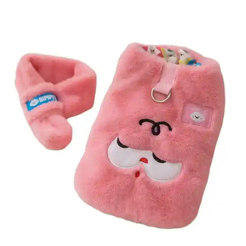 Sudadera para Perros y Gatos Osito - Capucha Bufanda Invernal