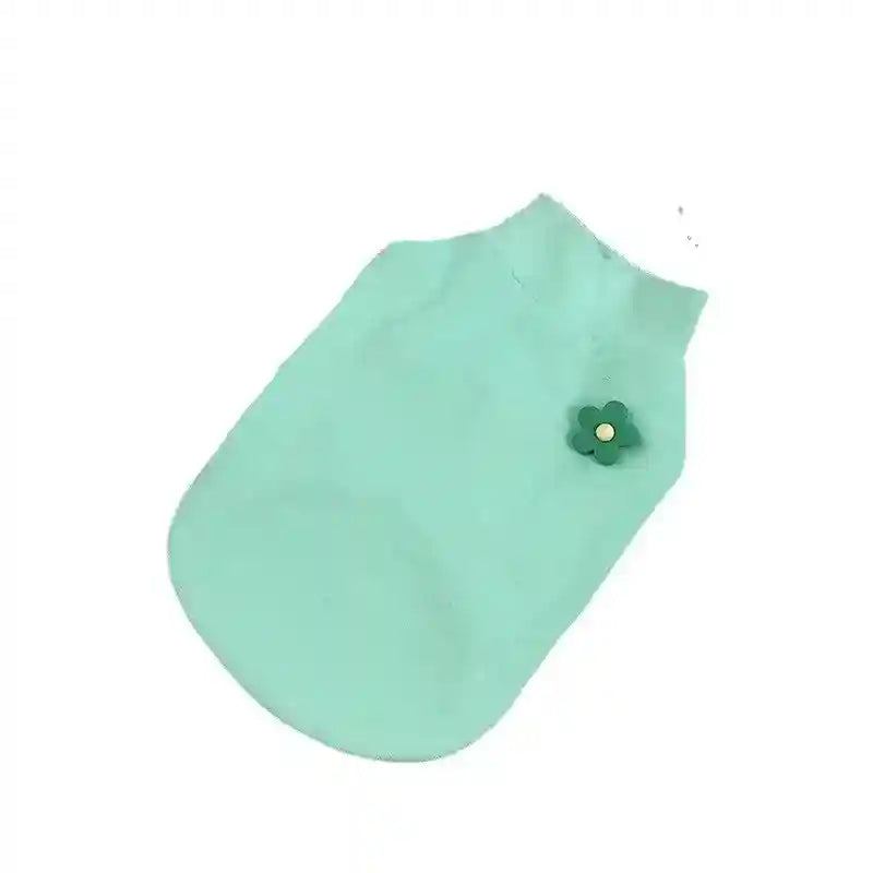 Camiseta de Algodón para Perros "Daisy" - Comodidad y Estilo para Cada Temporada