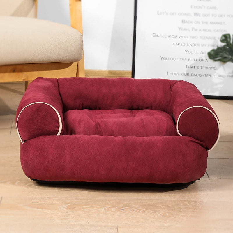 "Four Seasons" Padded Dog Bed