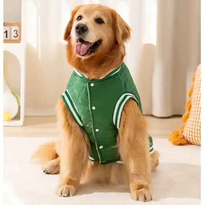 Cappotto Cani Taglia Grande Lucky Dog - Imbottito Caldo