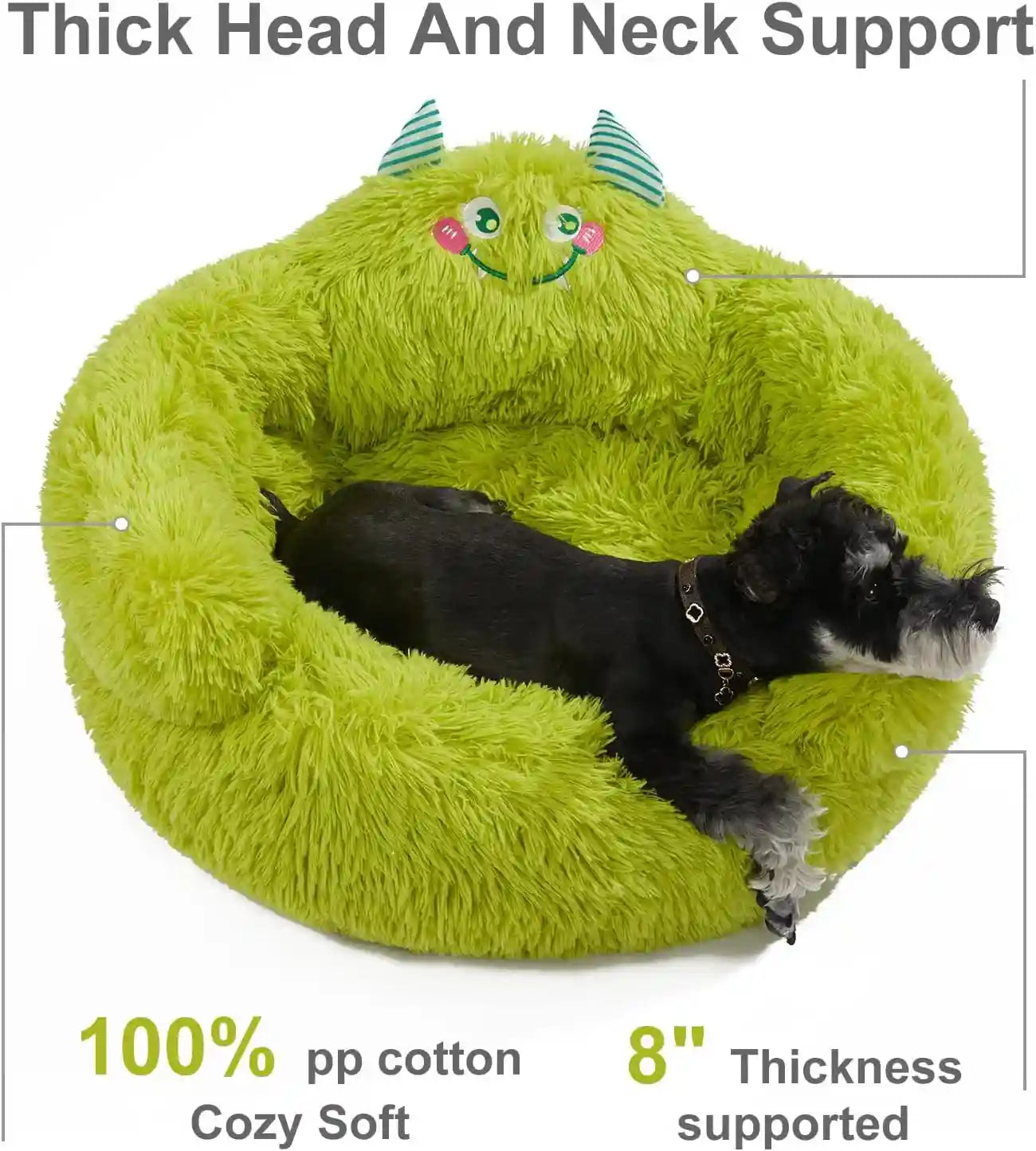 Cuccia Calmante per Cani e Gatti - Cuscino Morbido Antiscivolo by Dog Moda