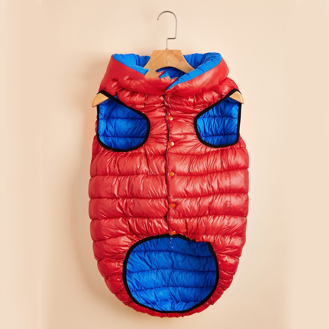 Piumino Double Face "Spice Paws" - Calore e Stile per il Tuo Cane - Dog Moda