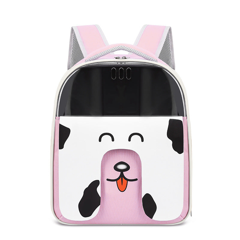 Zainetto Trasportino Cani Gatti - Design Viso Cagnolino