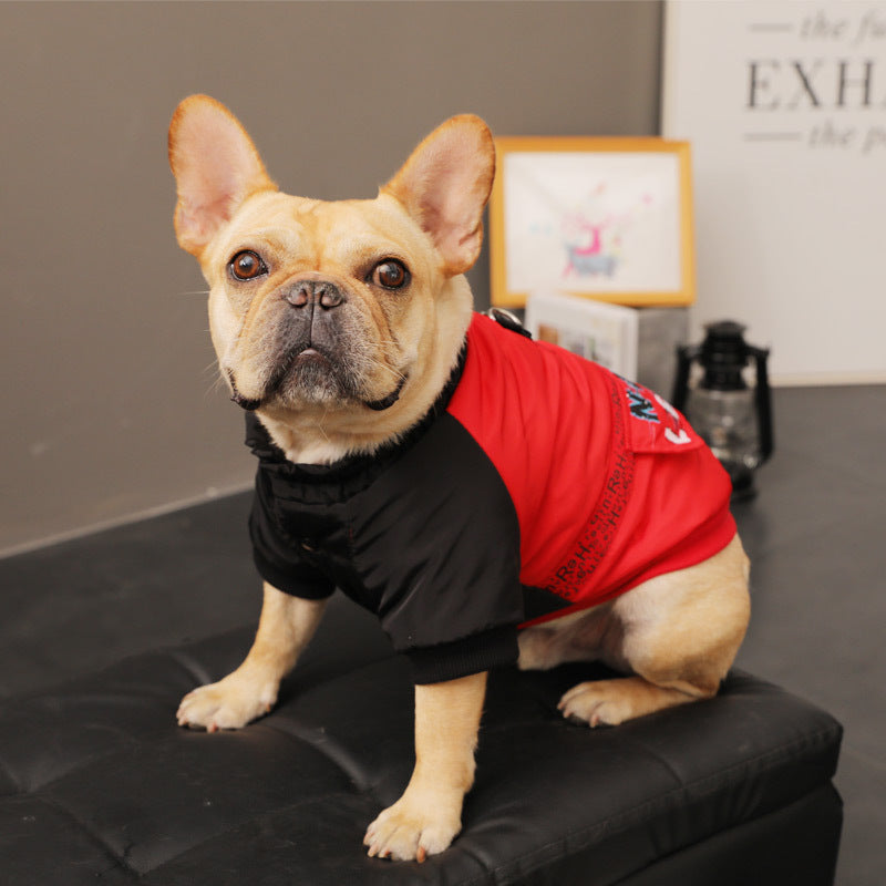 Red Dog Jacket with Rings "Next Level"