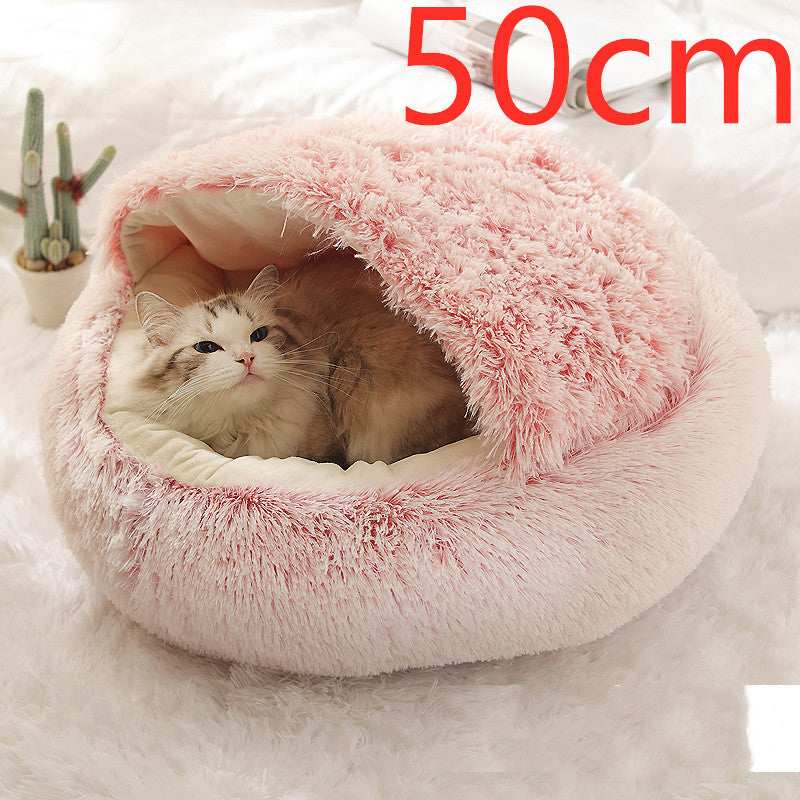 Cuccia Avvolgente "Comfort Ciambella" in Pile con Copertina - Dog Moda