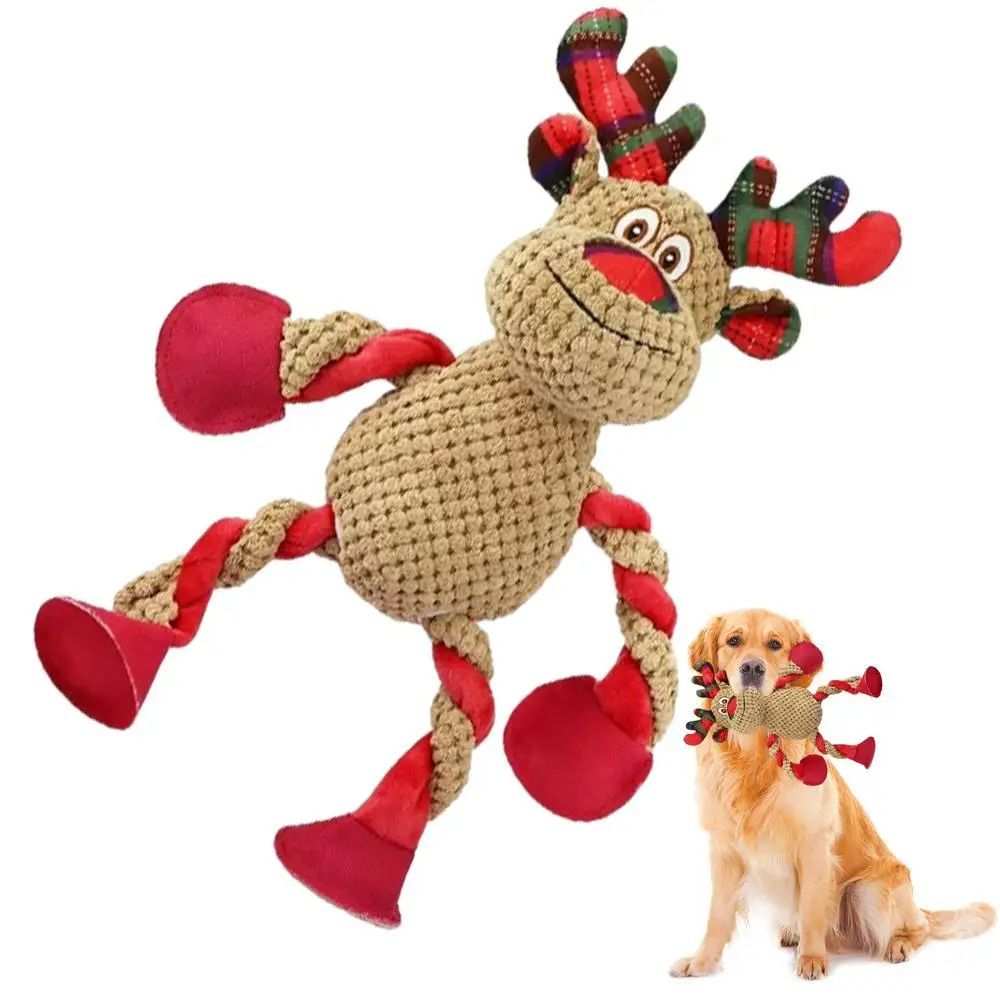 Christmas Dog Toys – Interactive, Squeaky &amp; Great for Chewers