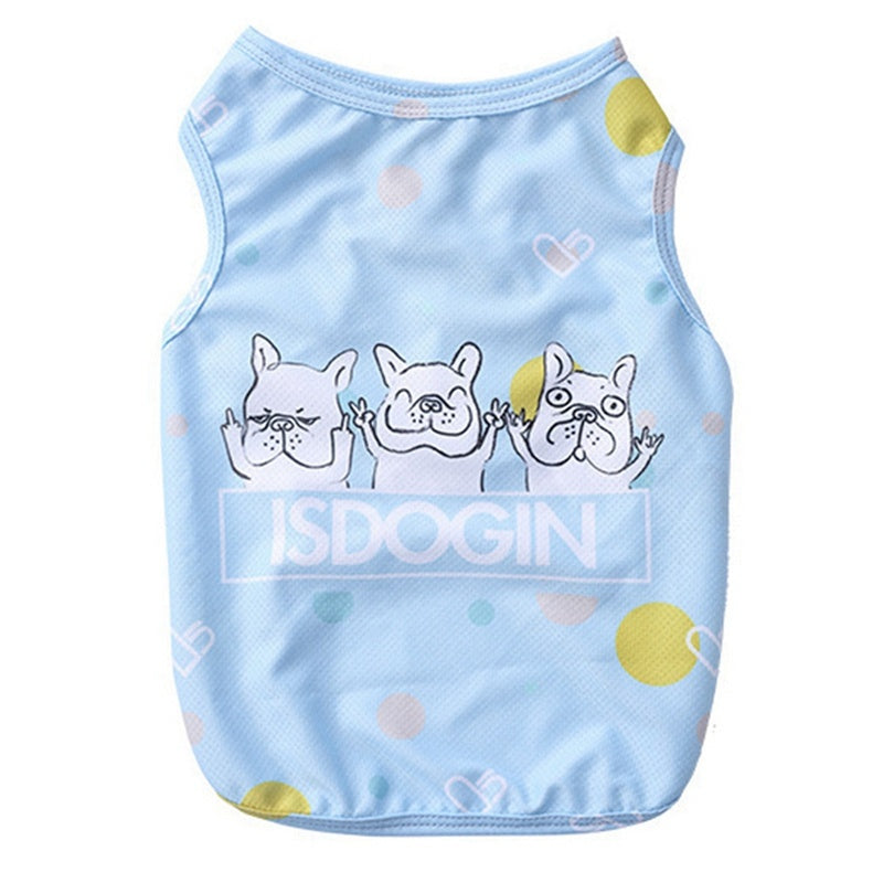 Bulldog and Pug T-Shirt "IsDogin"