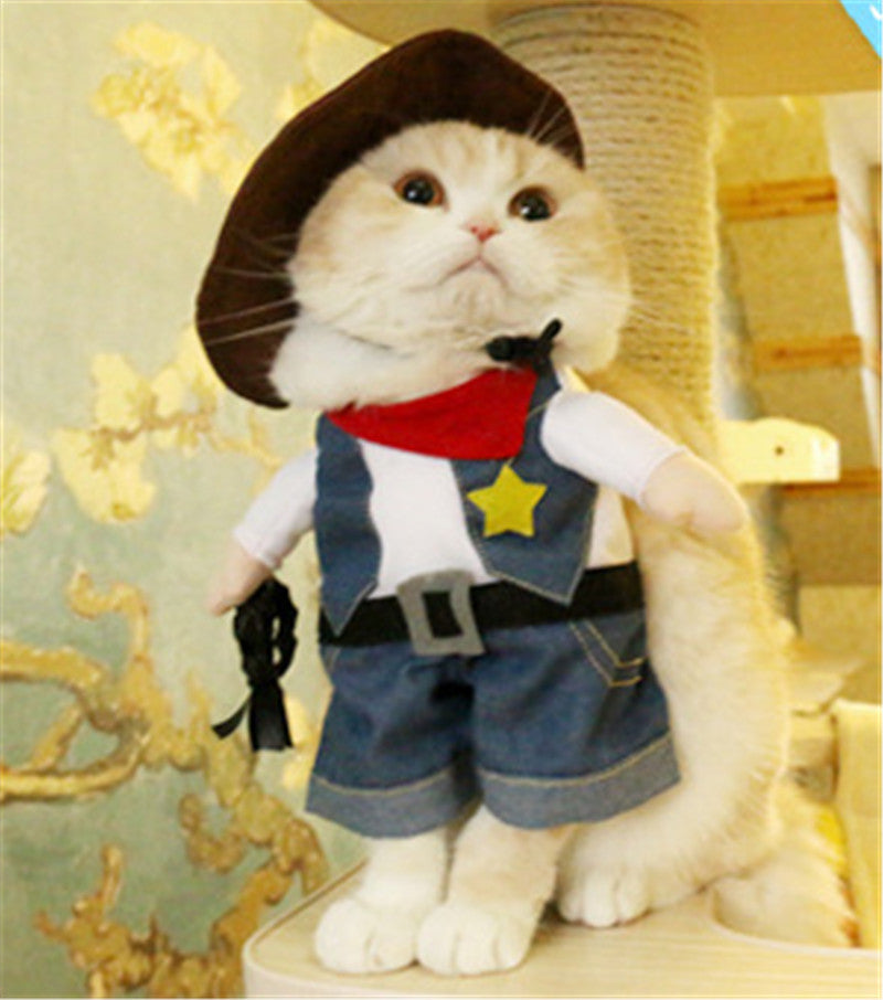 Vestito Marinaretto per Gatti - Divisa con Cappello by Dog Moda