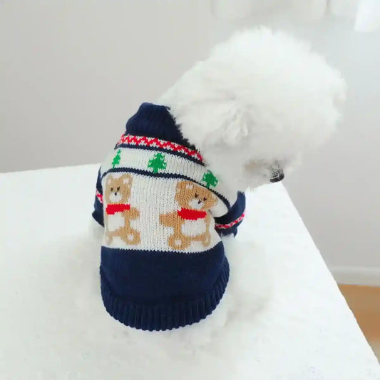 Maglioncino per Cani Ricamato - Fantasie Bear, Cactus e Basketball by Dog Moda