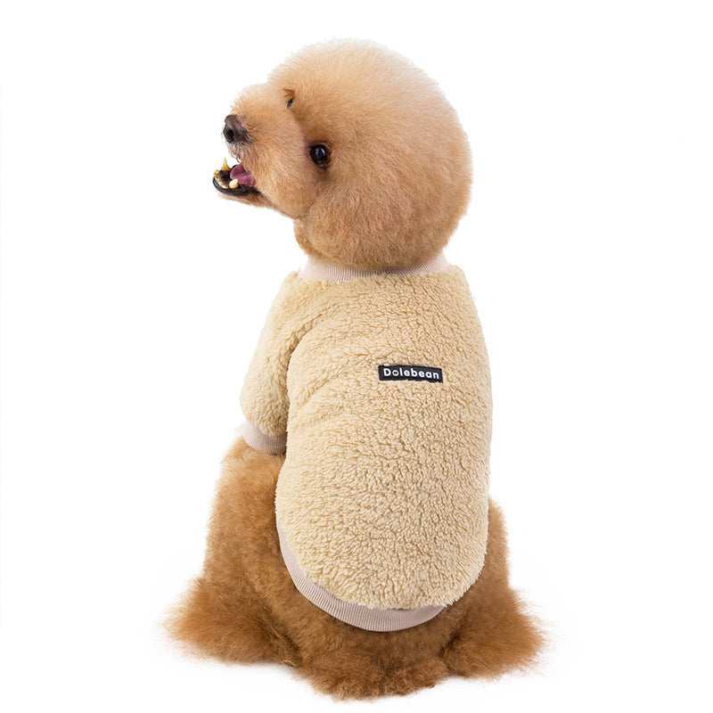 "Dolebean" Solid Color Dog Fleece