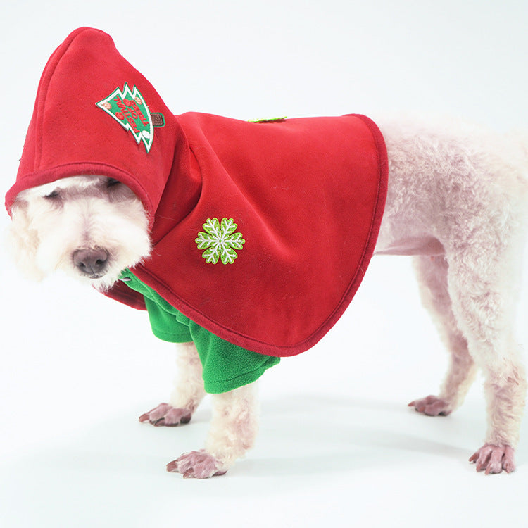 Christmas Poncho for Dogs – Festive and Cozy