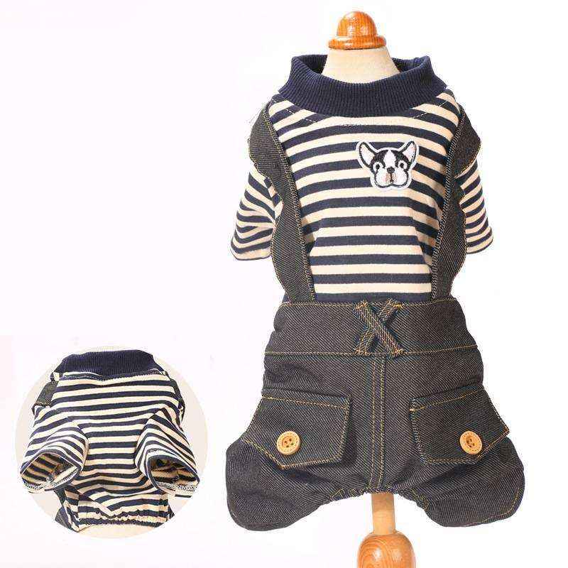 Abrigo Acolchado 4 Patas para Perros - Con/Sin Capucha