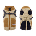 Winter Padded Dog Coat with Harness