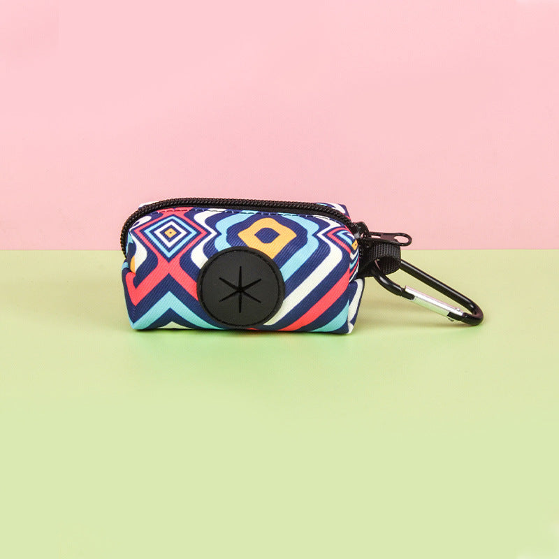 Portasacchetti Igienici per Cani con Zip e Moschettone