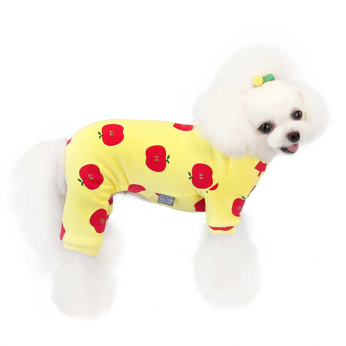 Warm Fleece Jumpsuit for Small Dogs Model "Oreste"