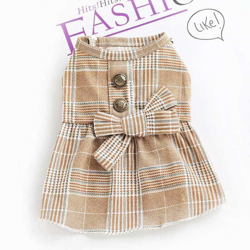 Tartan Dog Dresses for Couples – Princess and Blouse Patterns