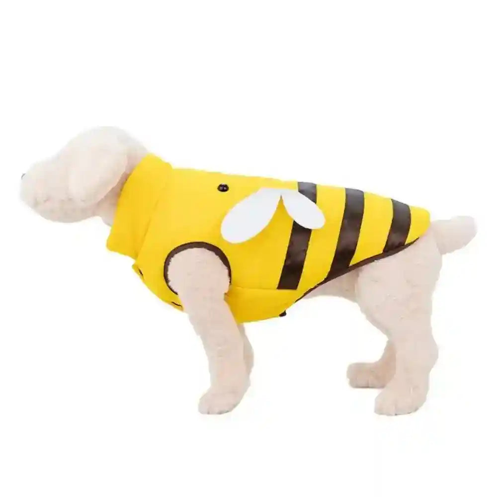 Cappotto Ape per Cani - Con o Senza Cappuccio, Morbido e Caldo by Dog Moda