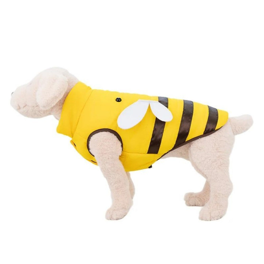Cappotto Ape per Cani - Con o Senza Cappuccio, Morbido e Caldo